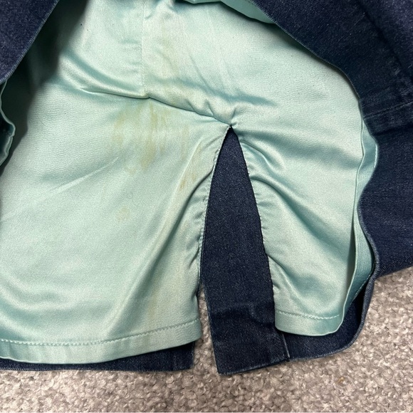 Boden Skirt Womens Size 6 High Rise Dark Denim Pencil Long Fully Lined Career - Picture 5 of 6